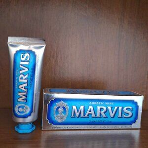 Marvis Toothpaste, Aquatic Mint (25 ml, 1.3 oz.)